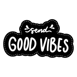 Good vibes Stickers - Free miscellaneous Stickers