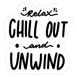 Chill out Stickers - Free miscellaneous Stickers