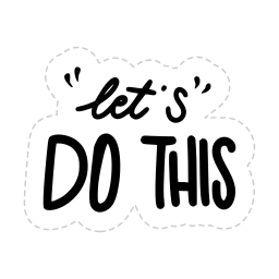 Motivation sticker