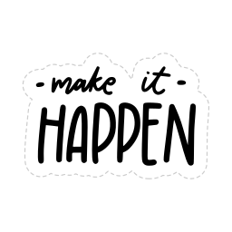 Motivation sticker