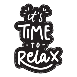 relax sticker