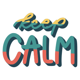 calma sticker