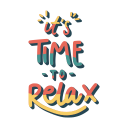 relax sticker