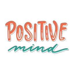 mentes positivas sticker