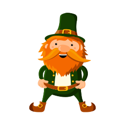 100ct Make Your OwnДв Leprechaun Stickers