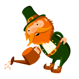 100ct Make Your OwnДв Leprechaun Stickers