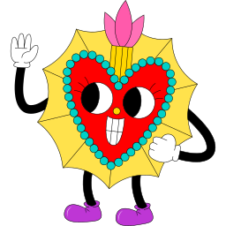 corazón sticker