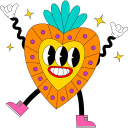 corazón sticker