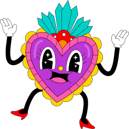 corazón sticker