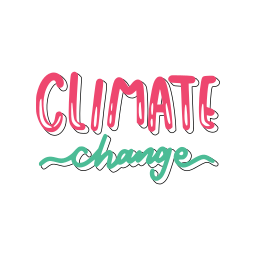 climate change sticker