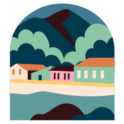 paisaje sticker