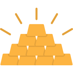 Gold ingot - Free business and finance icons