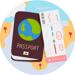 Passport - Free travel icons