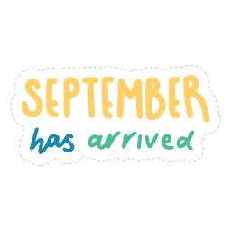 septiembre sticker