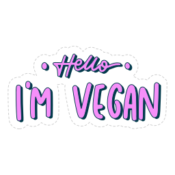 vegano sticker