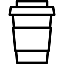 Big Coffee Paper Cup - Free food icons