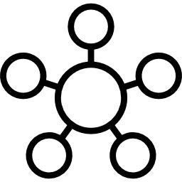 Circular Connections - Free interface icons
