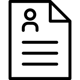 Resume Document - Free interface icons