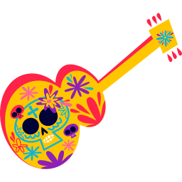 guitarra sticker