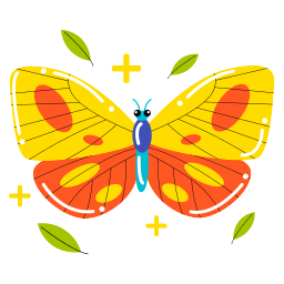 mariposa sticker