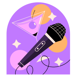 karaoke sticker