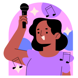 karaoke sticker