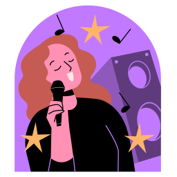 karaoke sticker