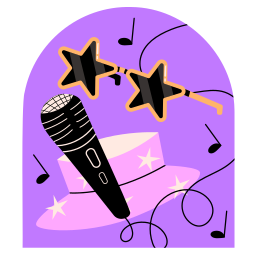 karaoke sticker