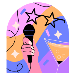 karaoke sticker