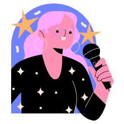 karaoke sticker