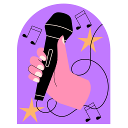 karaoke sticker