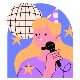 karaoke sticker