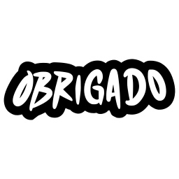 obrigado sticker