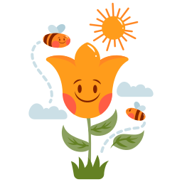 flor sticker