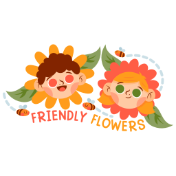 flor sticker