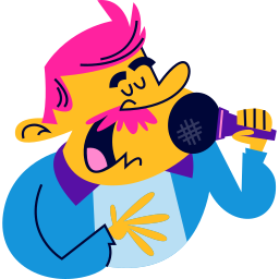 karaoke sticker