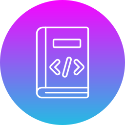 Coding book - Free education icons