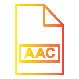 Aac file - Free interface icons