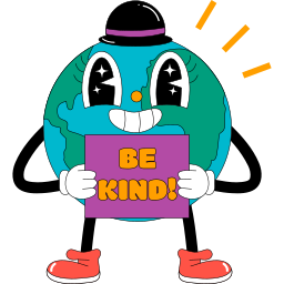 world kindness day sticker