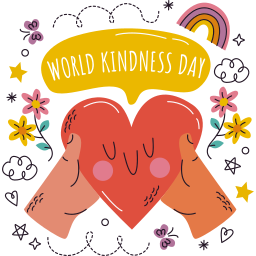 world kindness day sticker