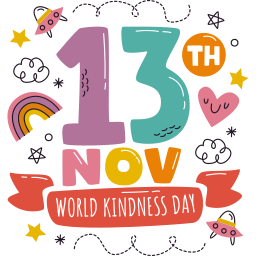 world kindness day sticker