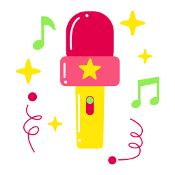 karaoke sticker