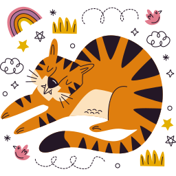 tigre sticker