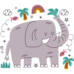 elefante sticker