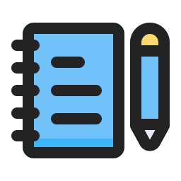 Notes - Free education icons