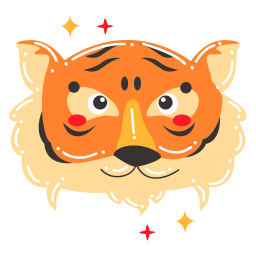 tigre sticker