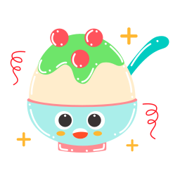 kakigori sticker