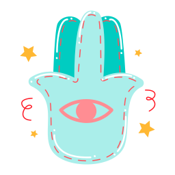 hamsa sticker