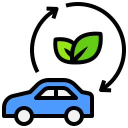 Electric vehicle - Free transportation icons