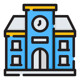 College - Free buildings icons